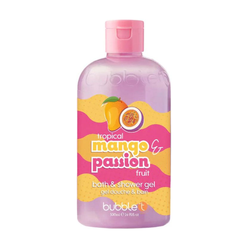 Гель для душу Bubble T Tropical Mango &amp; Passion Fruit Bath &amp; Shower Gel, 500 мл